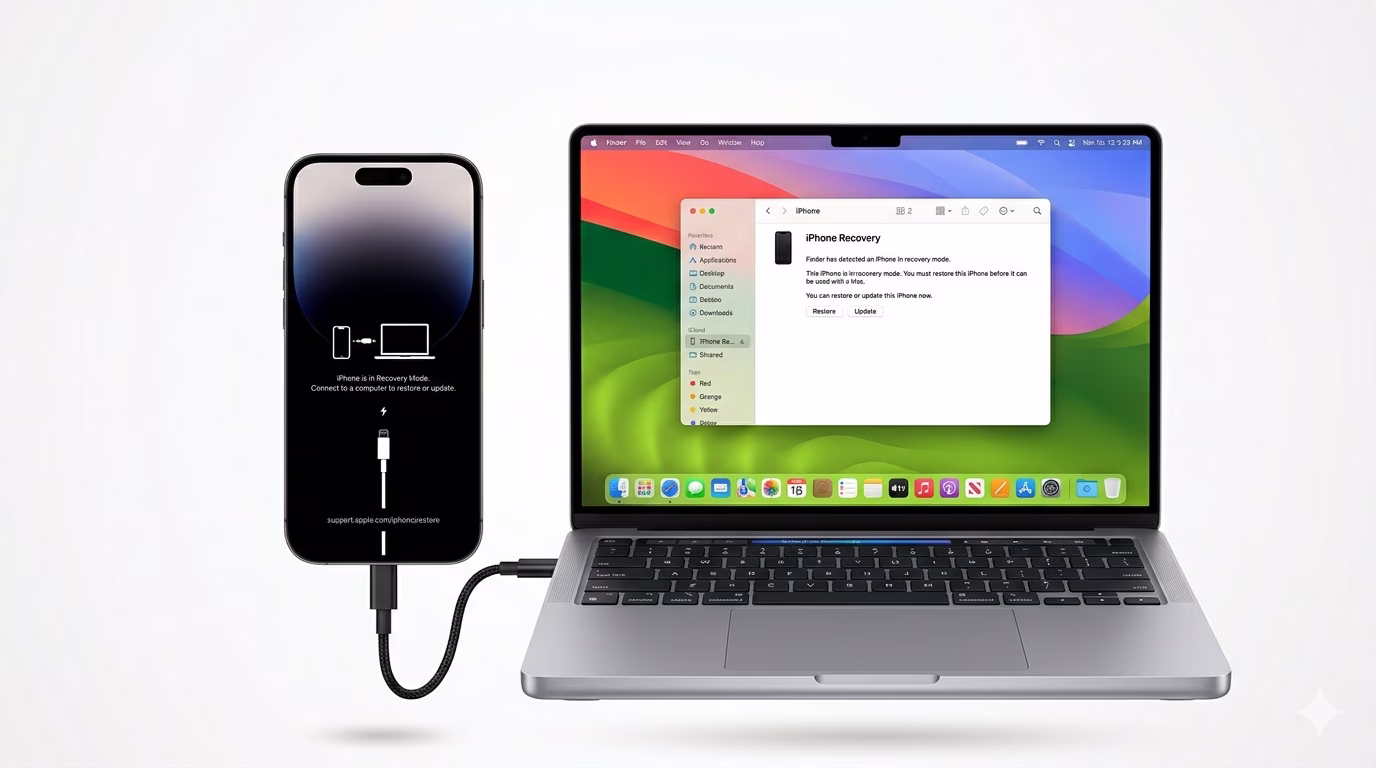 iPhone Recovery Mode Screen