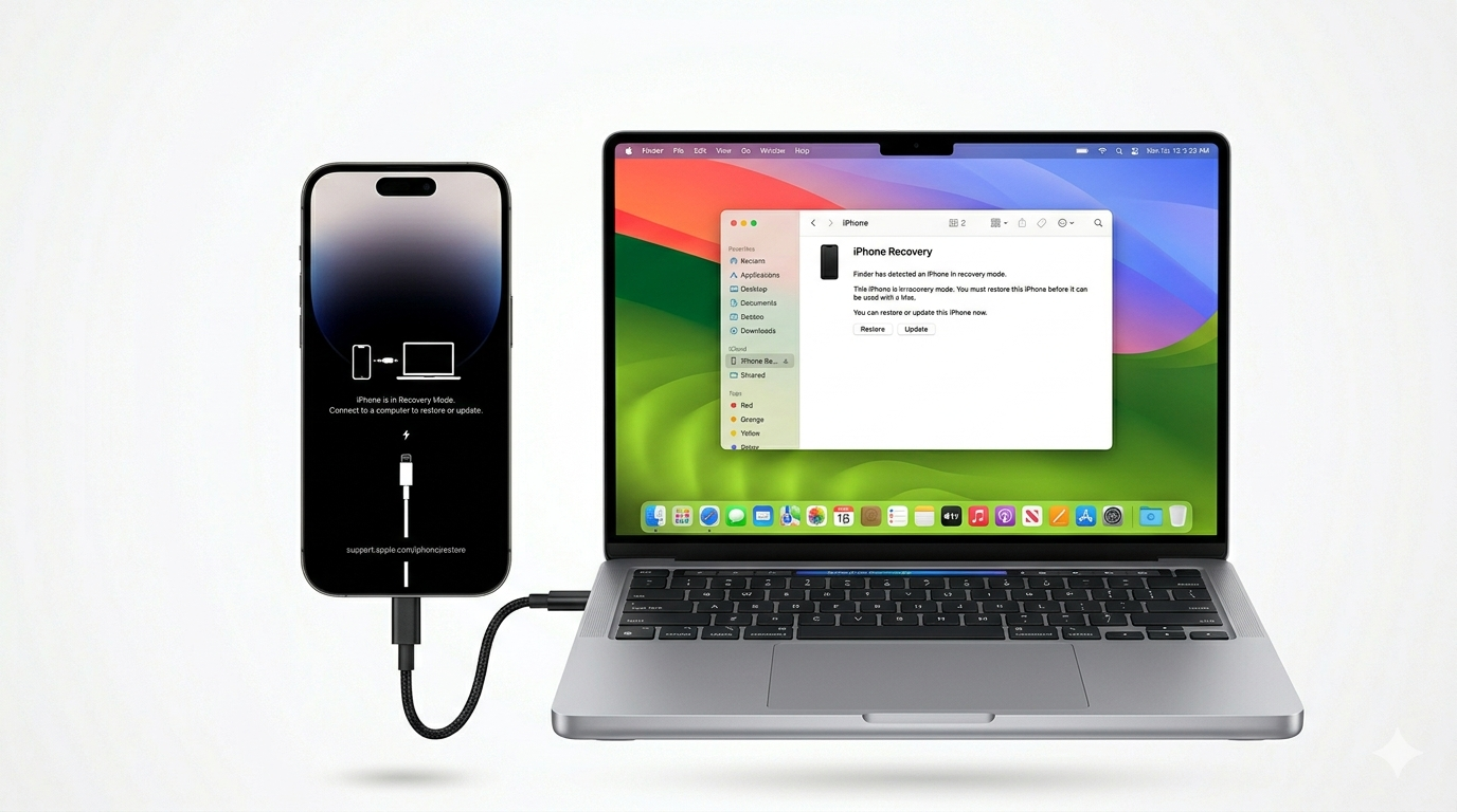 iPhone Recovery Mode Screen