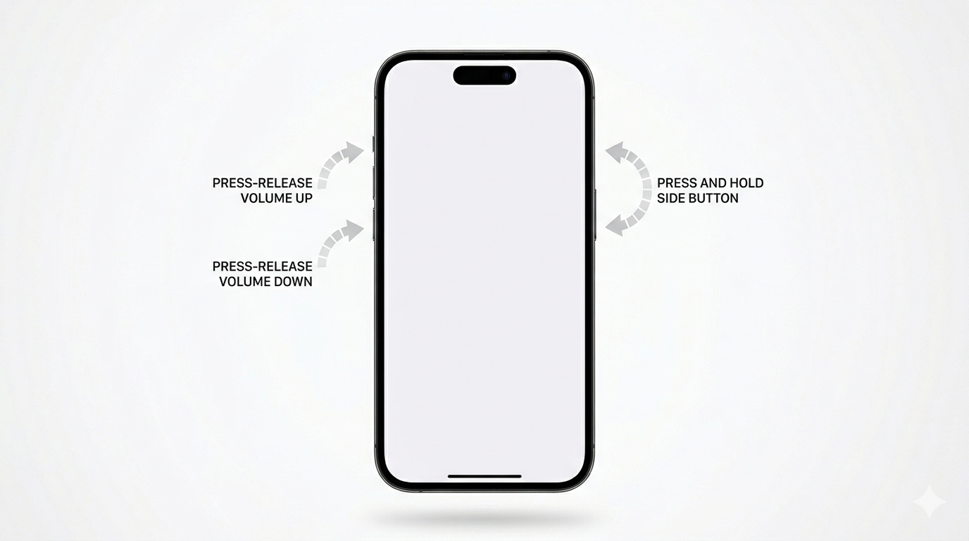 Force Restarting iPhone Stuck on Logo