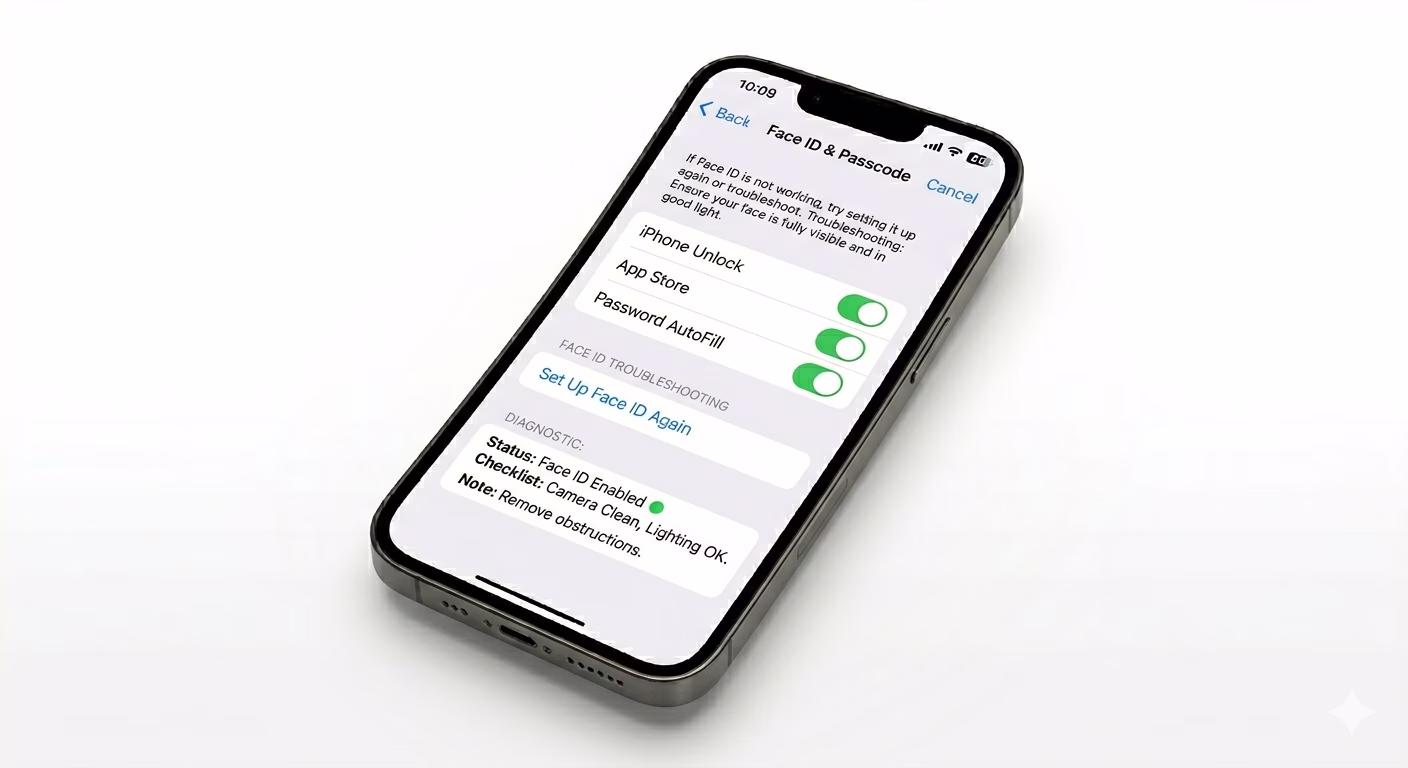 Fix Face ID settings on iPhone iOS 19