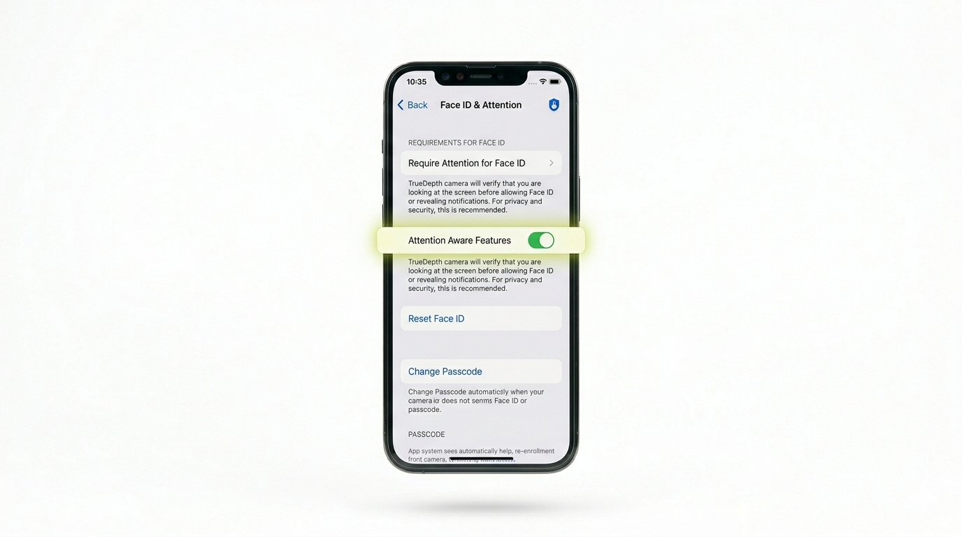 iPhone Face ID Privacy Settings
