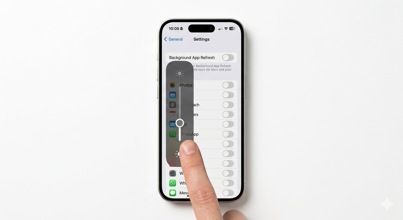 Lowering iPhone Screen Brightness