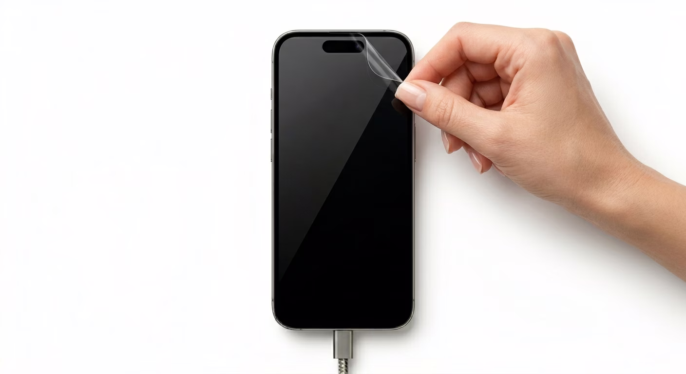 Removing iPhone Screen Protector