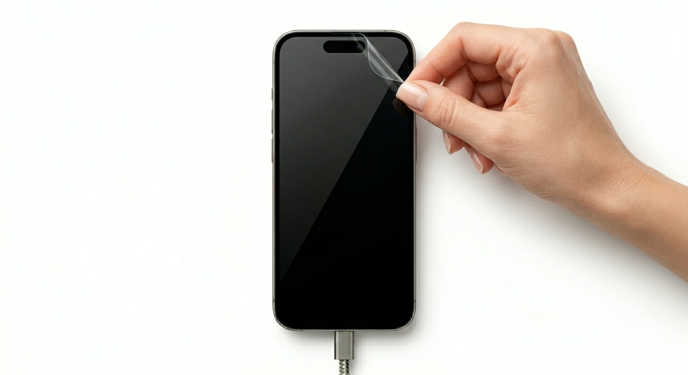 Removing iPhone Screen Protector