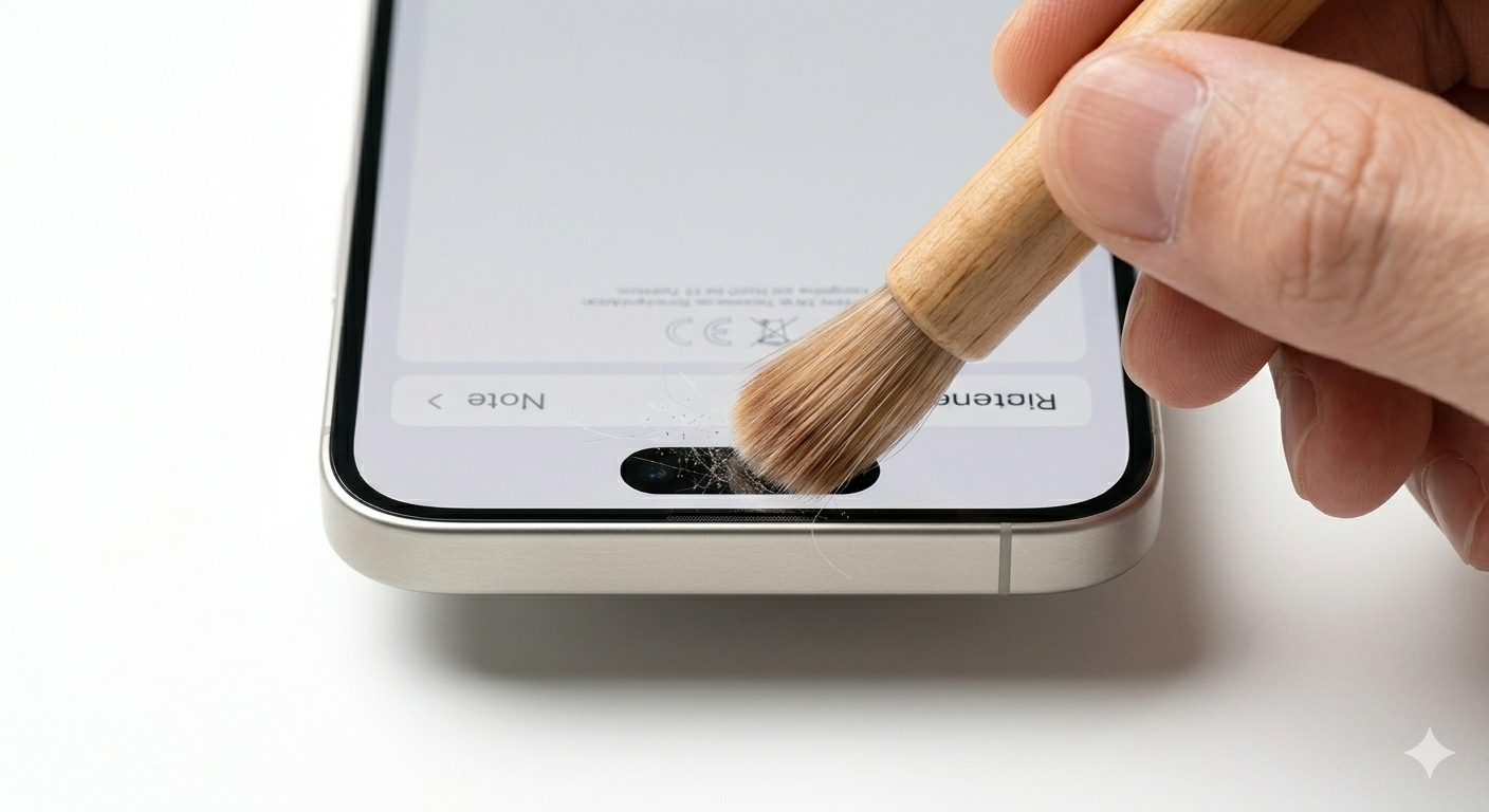 Cleaning iPhone Speaker Grills