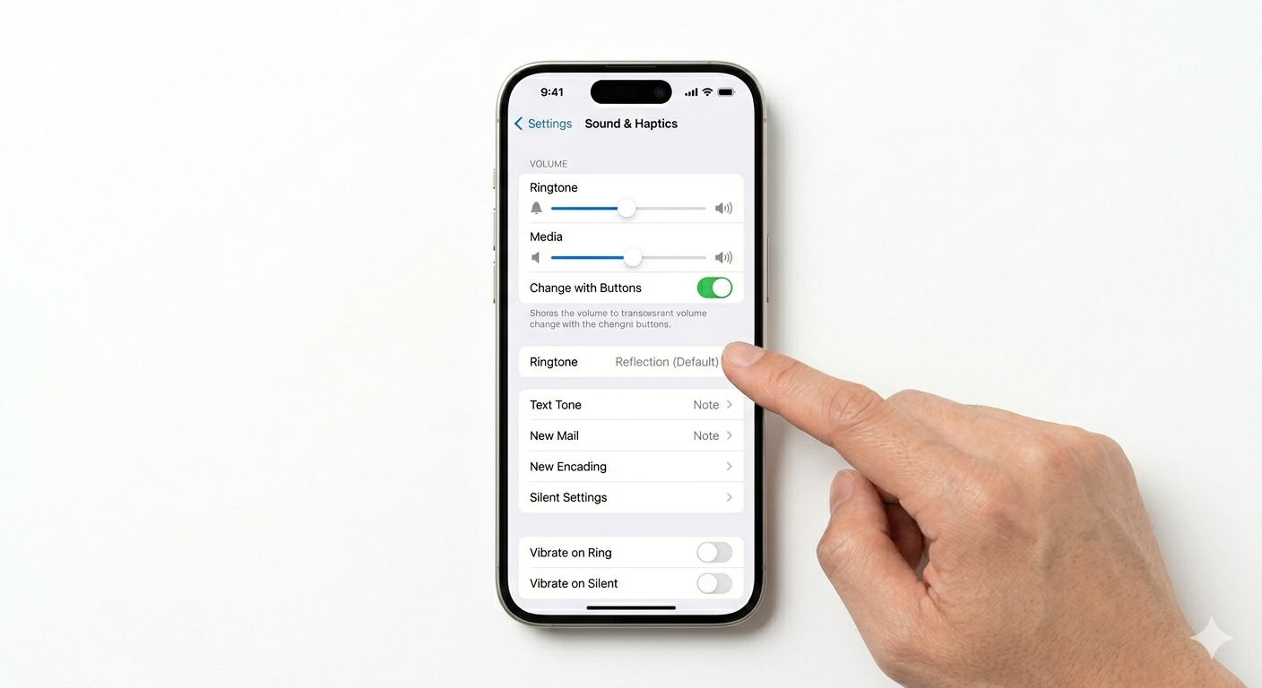 Checking iPhone Sound Settings
