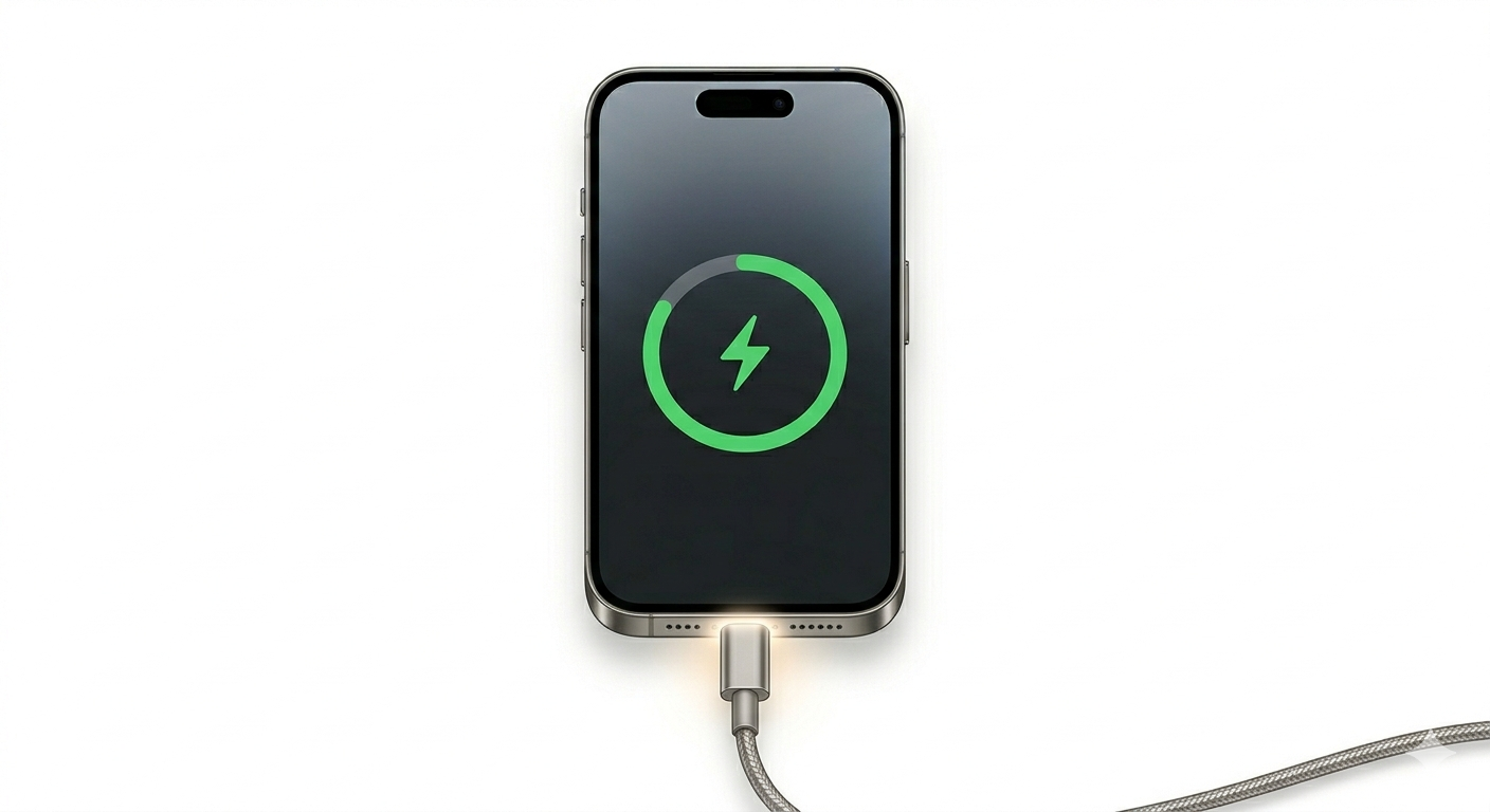 Charging iPhone