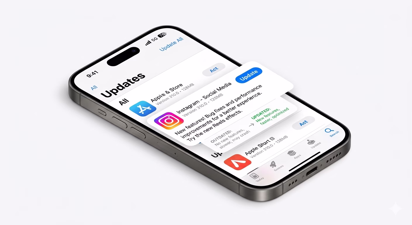 Update Instagram app