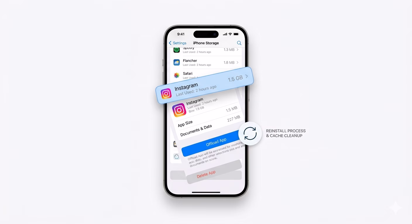 Check for Instagram account issues