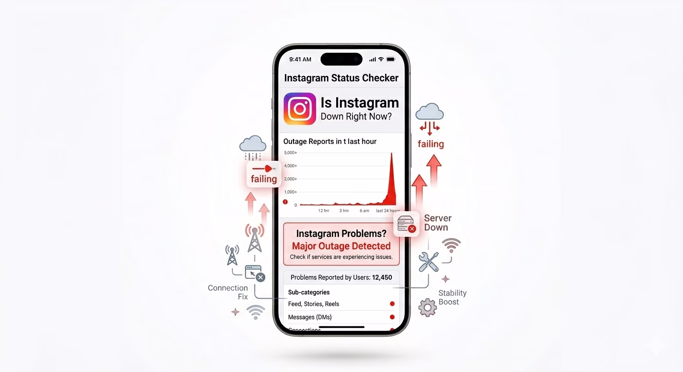 Check Instagram server status