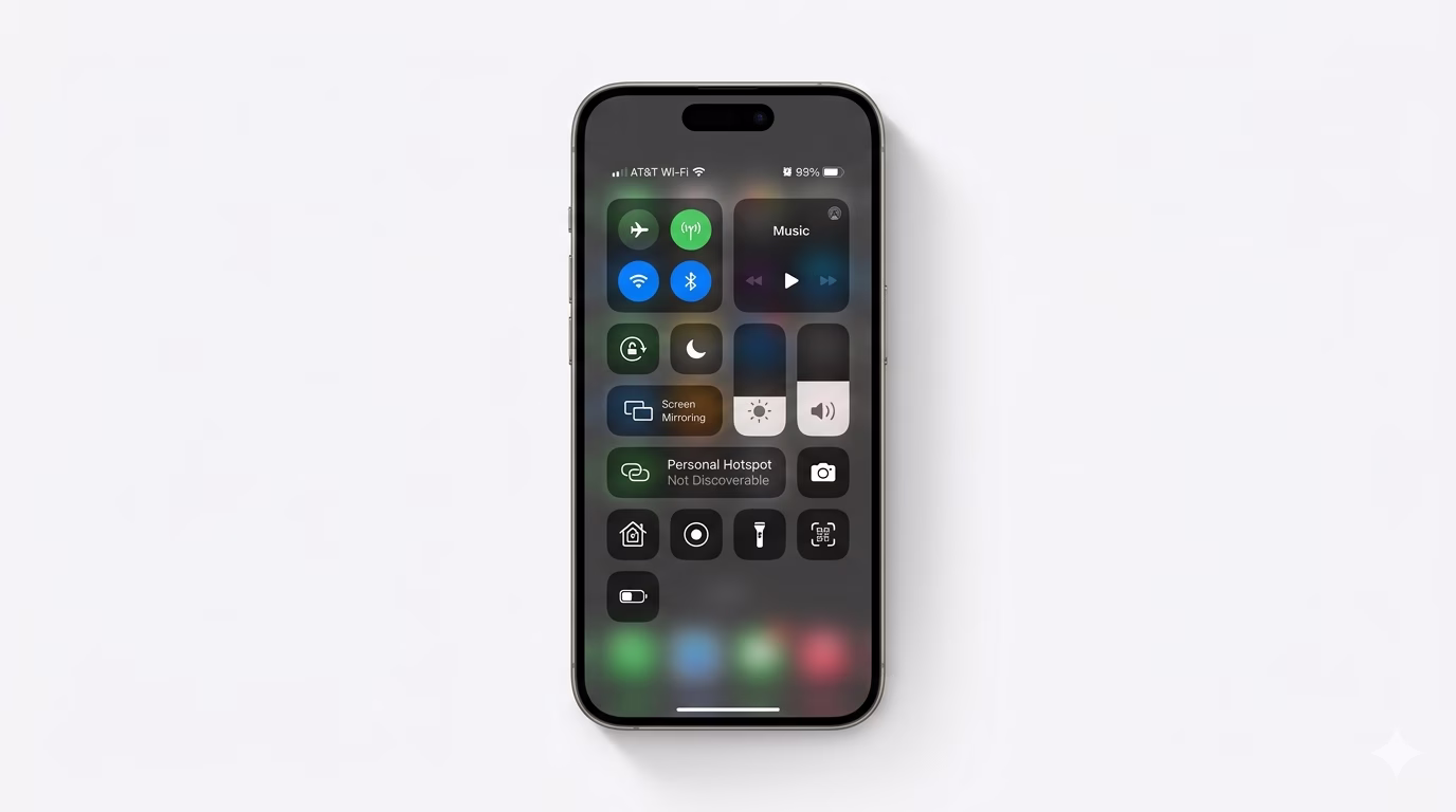 Disabling Personal Hotspot for AirDrop