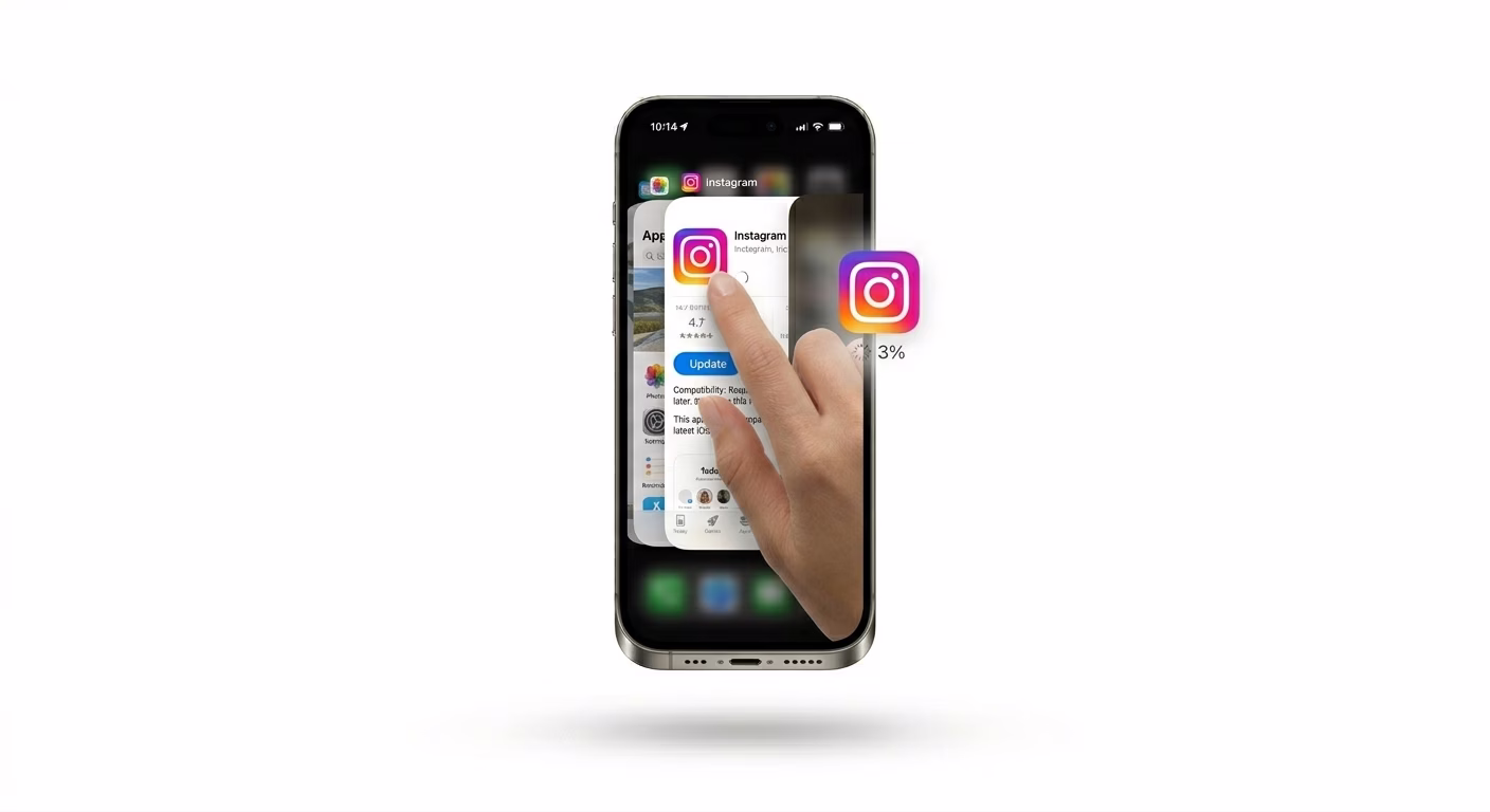 Force quitting a crashing app