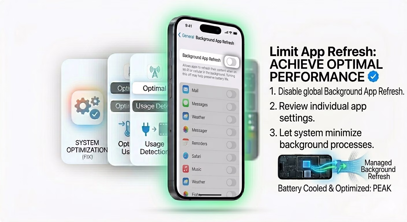 Disable background refresh