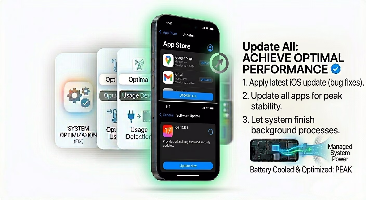 Update apps and iOS software