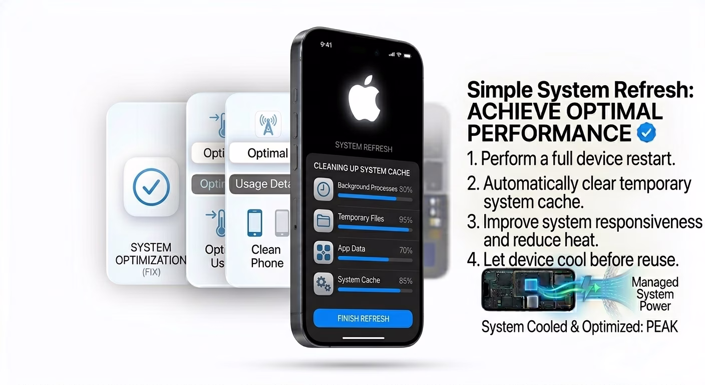 Check battery health percentage