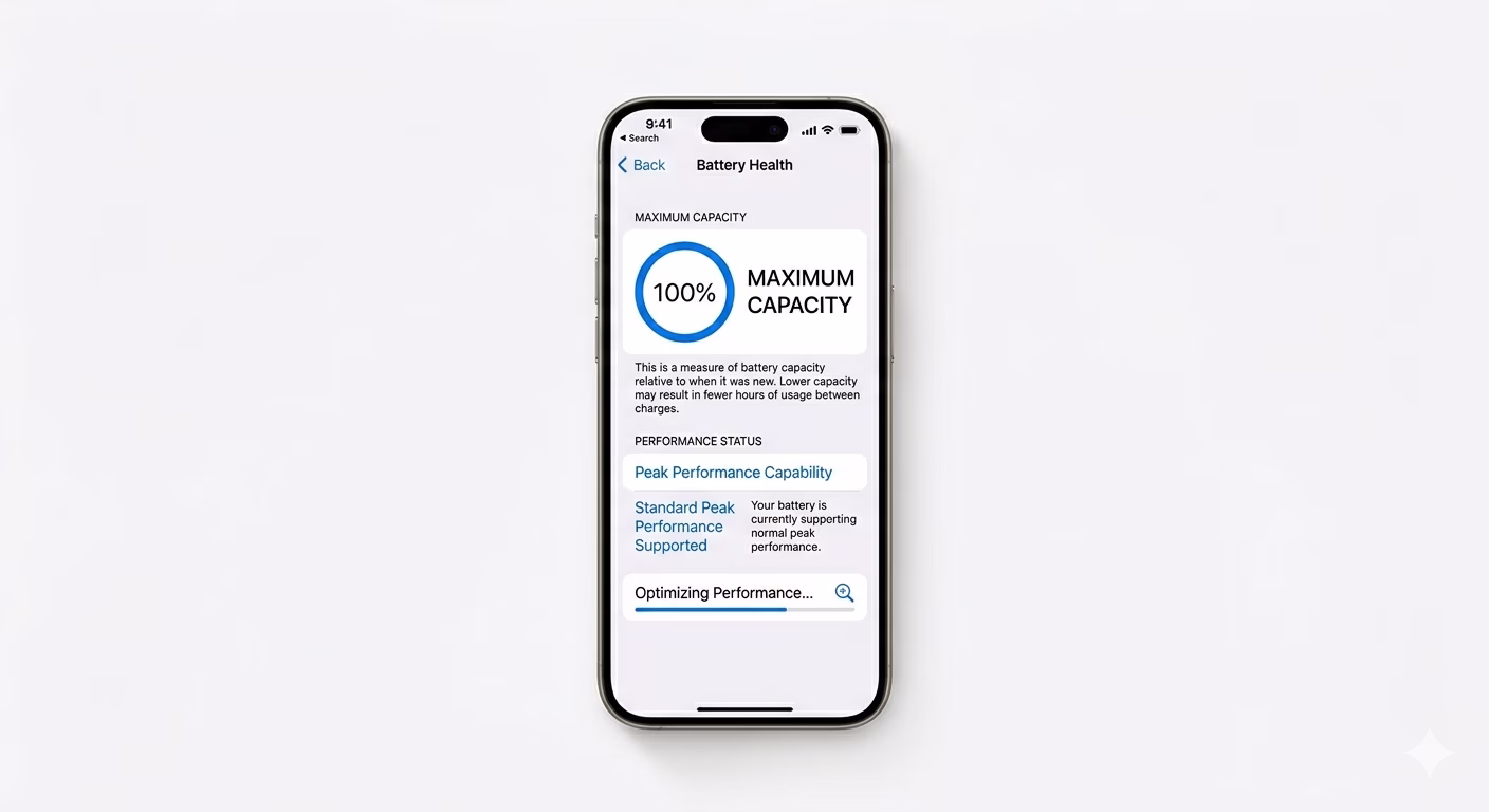 Checking iPhone Battery Health