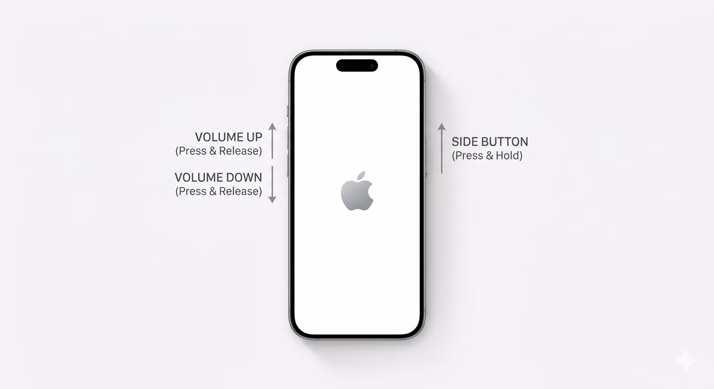 Force restarting iPhone to fix app lag