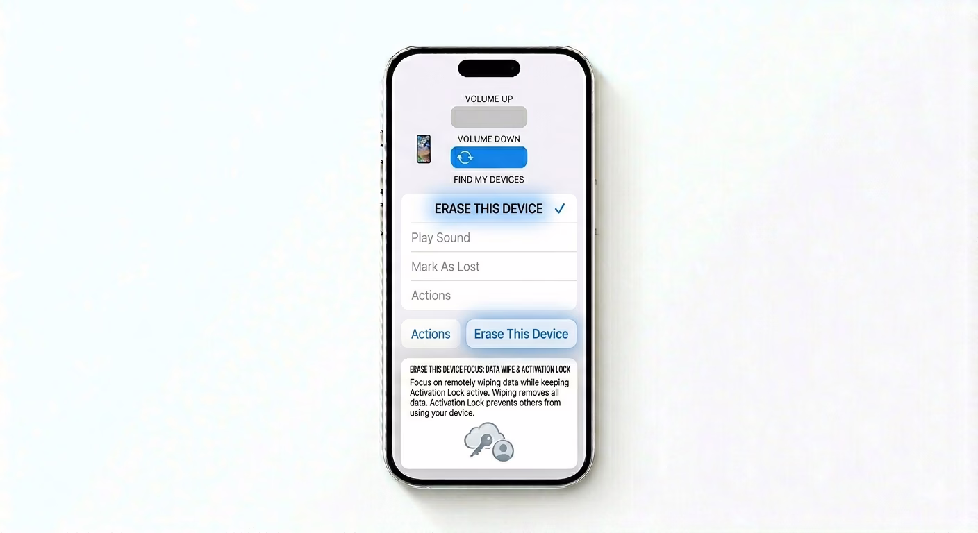 Remotely erasing iPhone data
