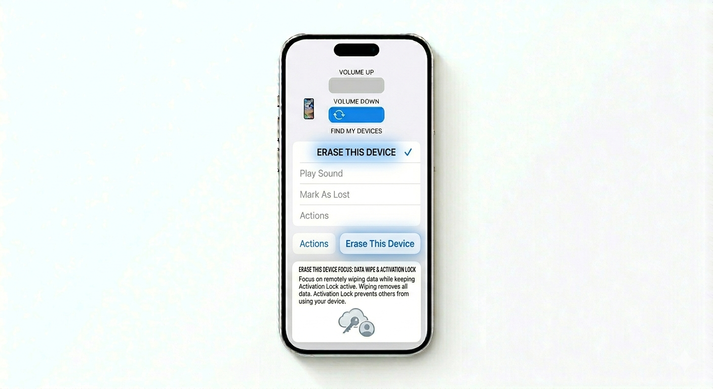 Remotely erasing iPhone data