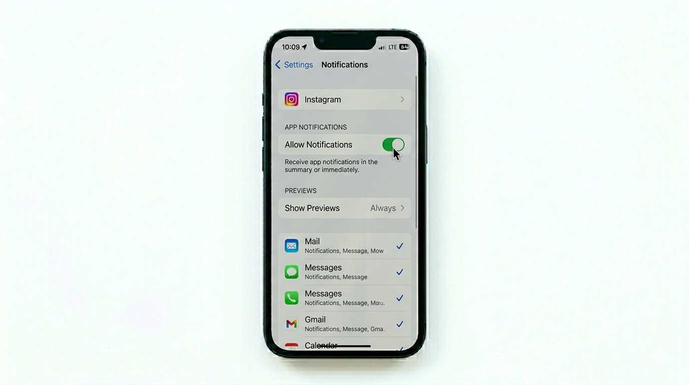 Resetting individual app notification permissions