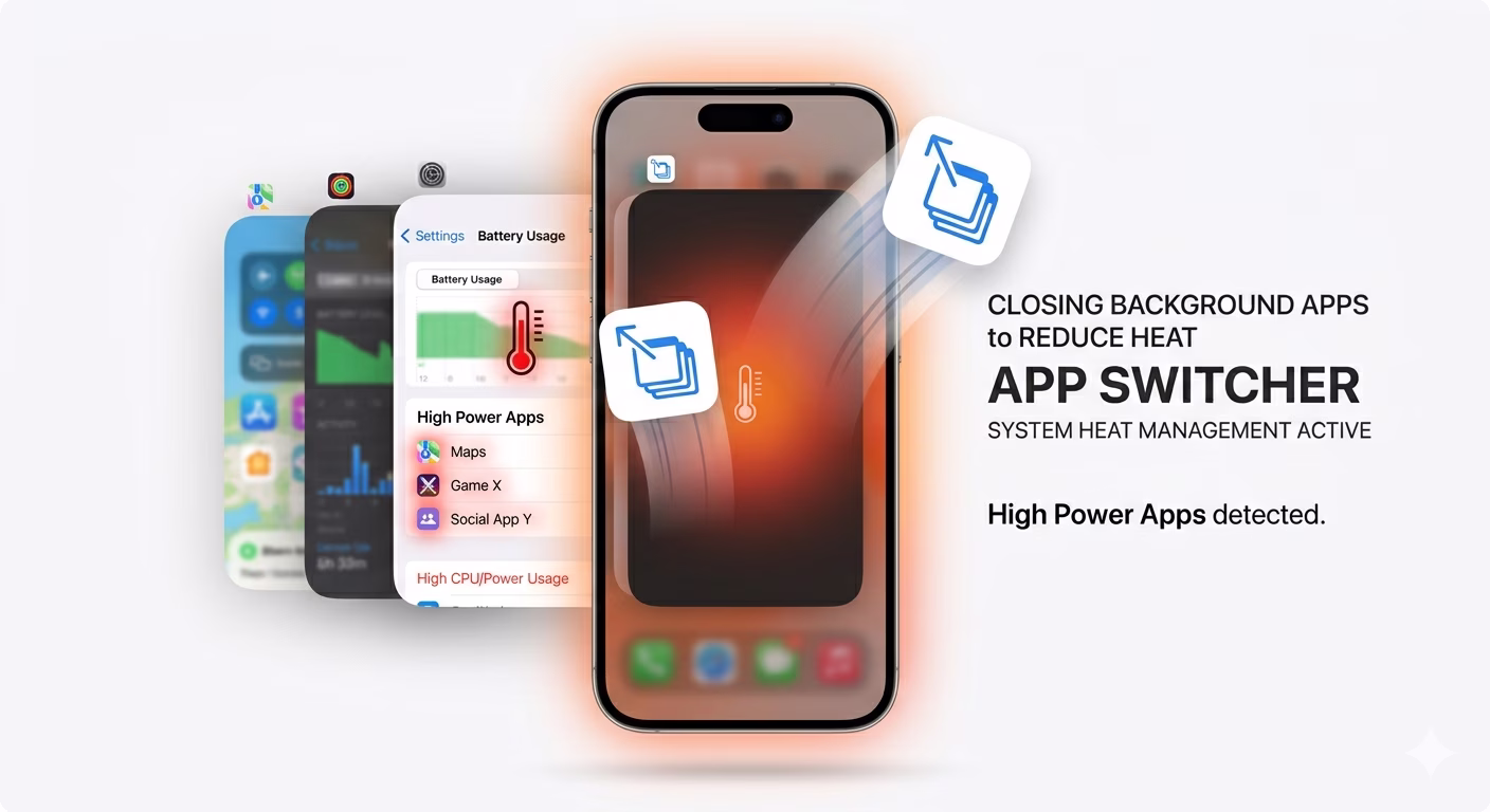 Close background apps iPhone