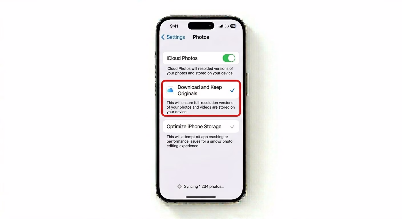 Fixing iCloud sync for editing apps