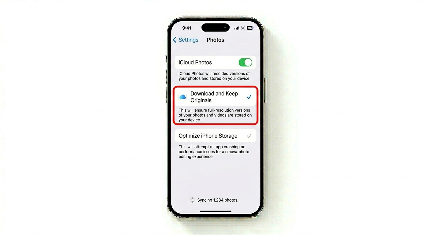 Fixing iCloud sync for editing apps