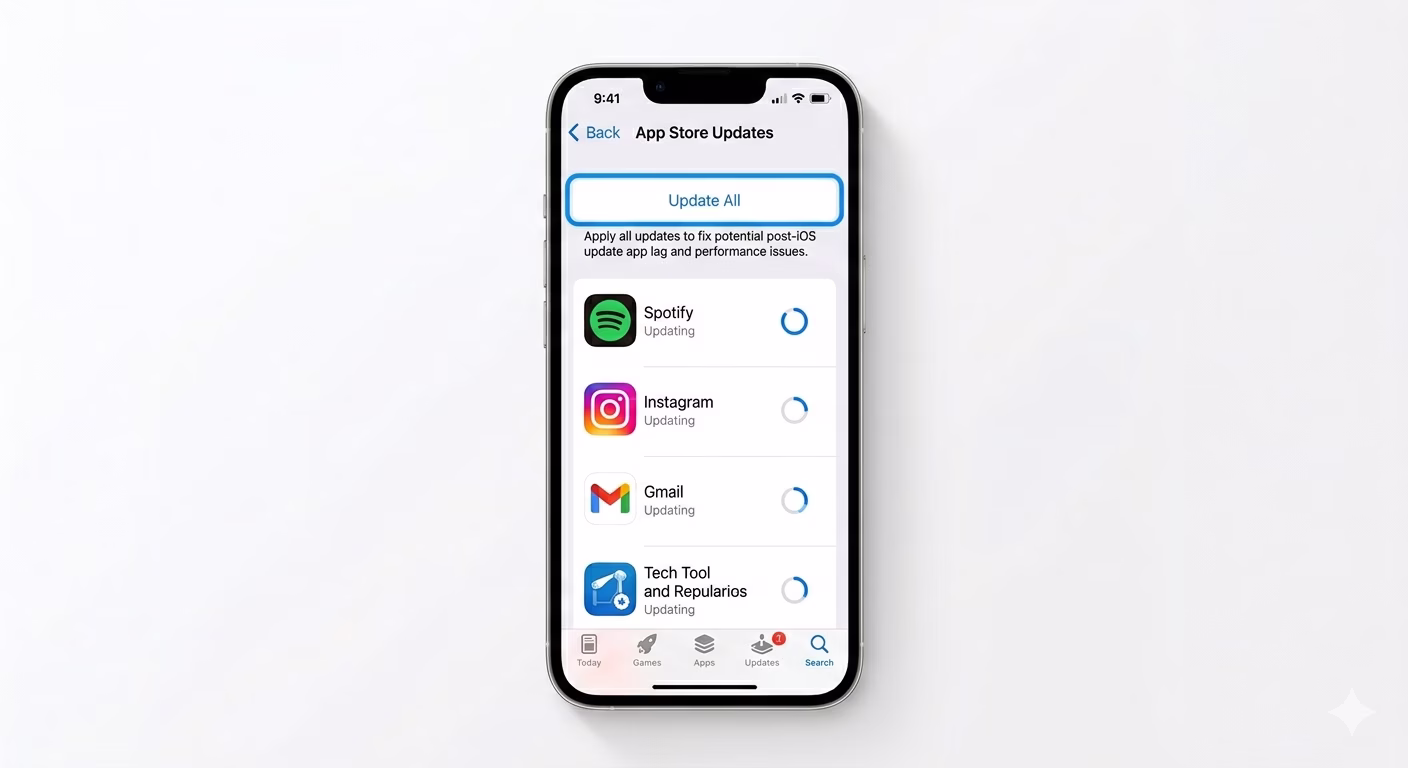 Updating apps in the App Store