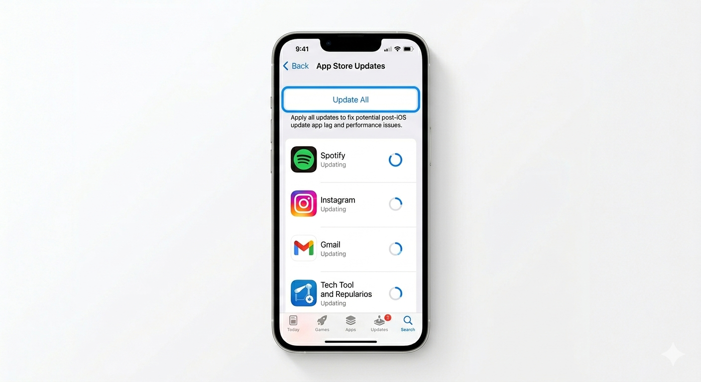 Updating apps in the App Store
