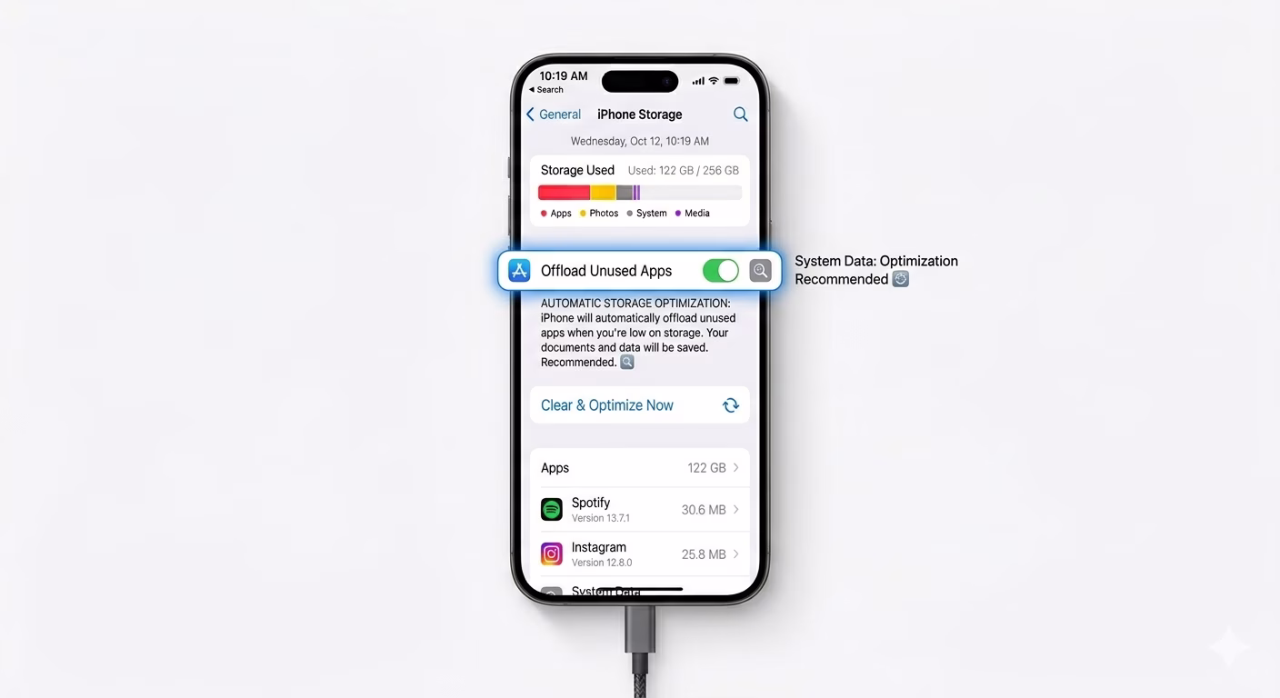 Offloading Unused Apps on iPhone