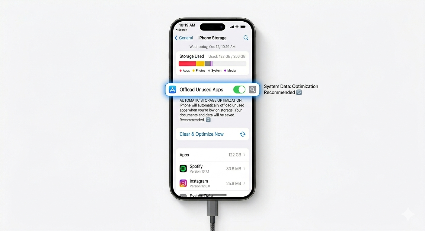 Offloading Unused Apps on iPhone