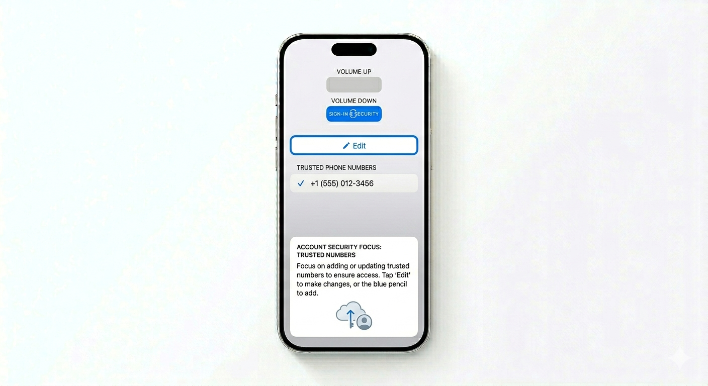 Starting Apple ID account recovery