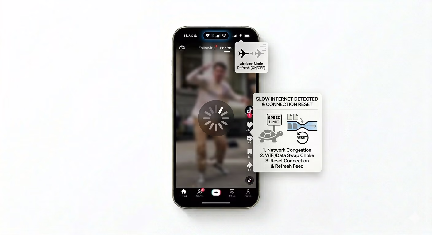 Fix TikTok internet issue