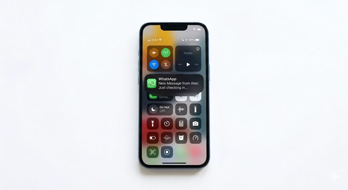 Disable focus mode iPhone