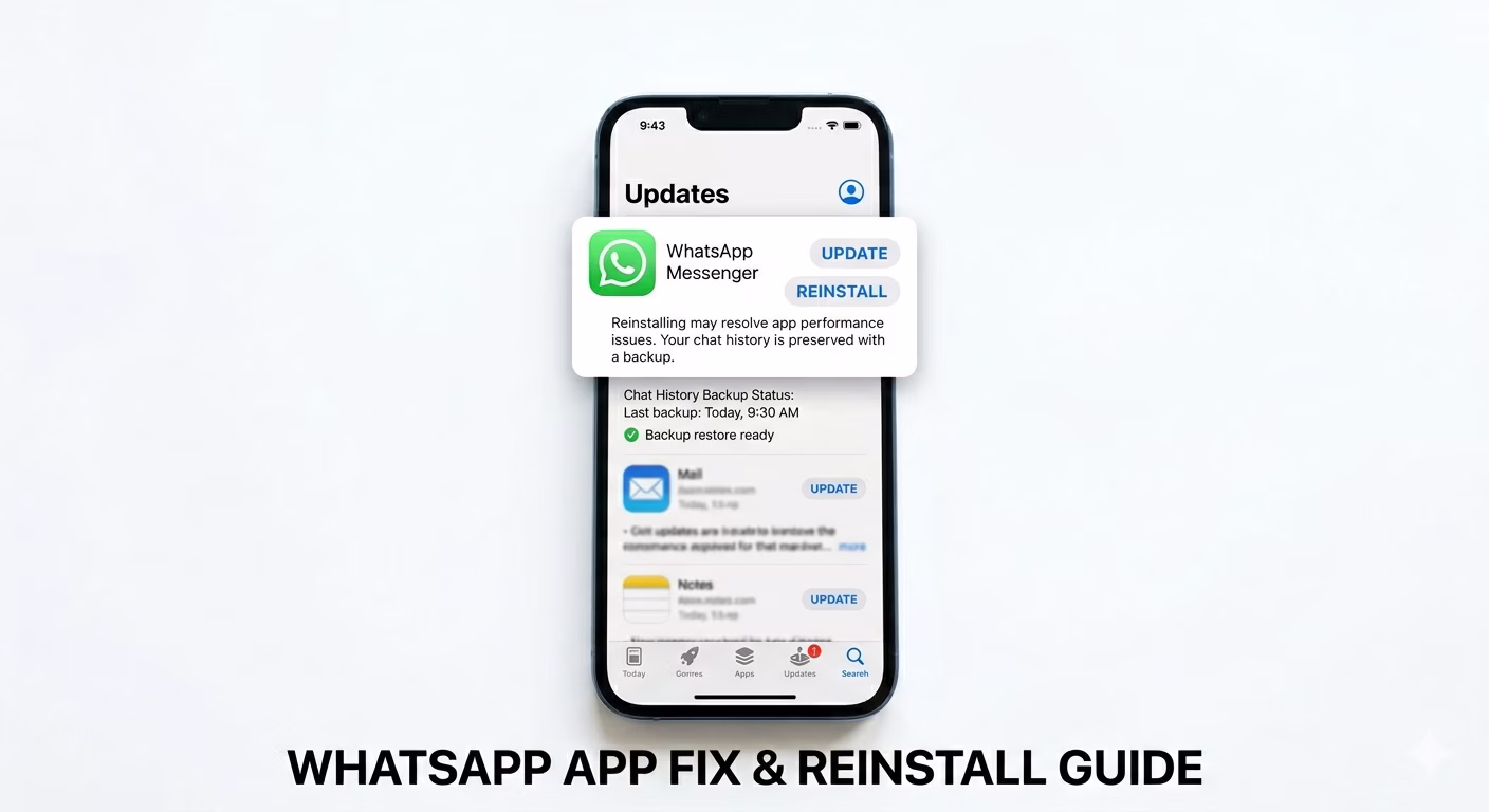 Update or Reinstall WhatsApp
