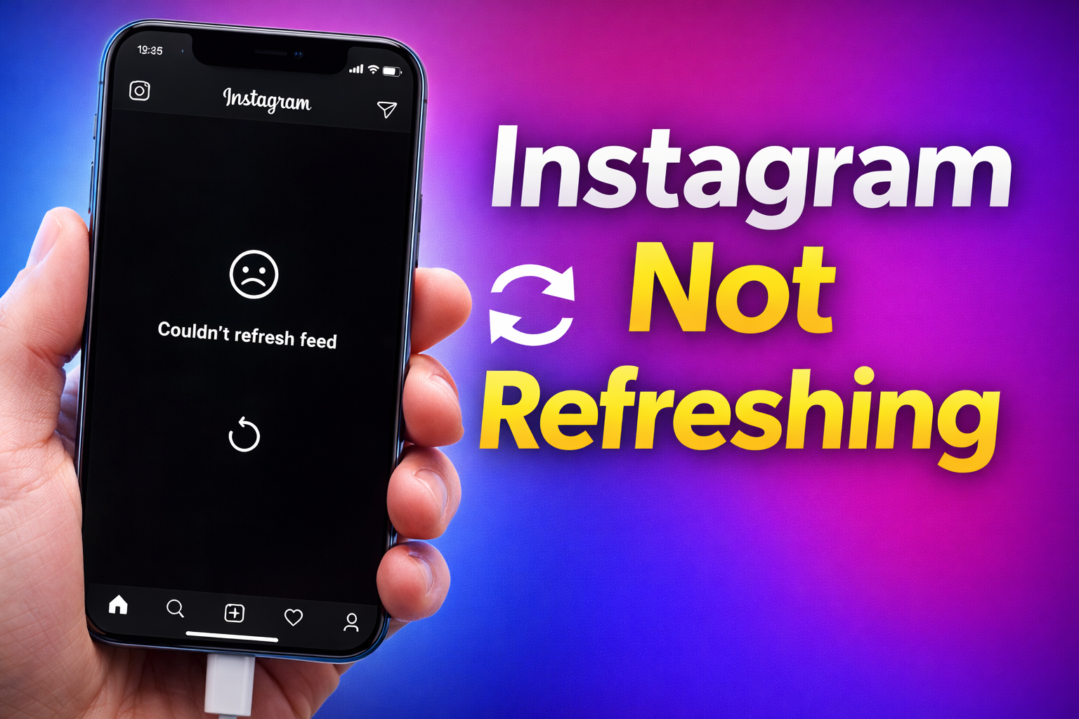 instagram not refreshing