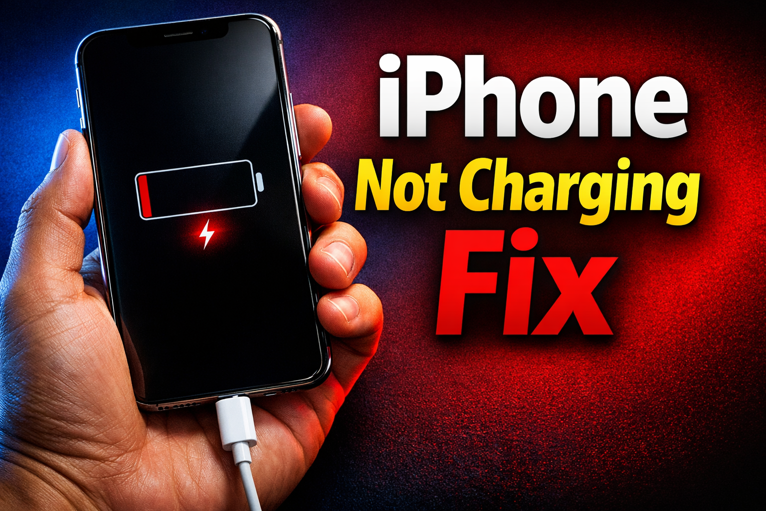 iPhone Not Charging Fix