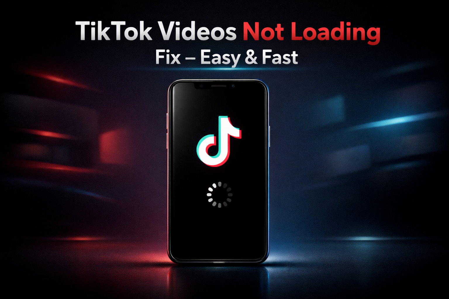 tiktok videos not loading
