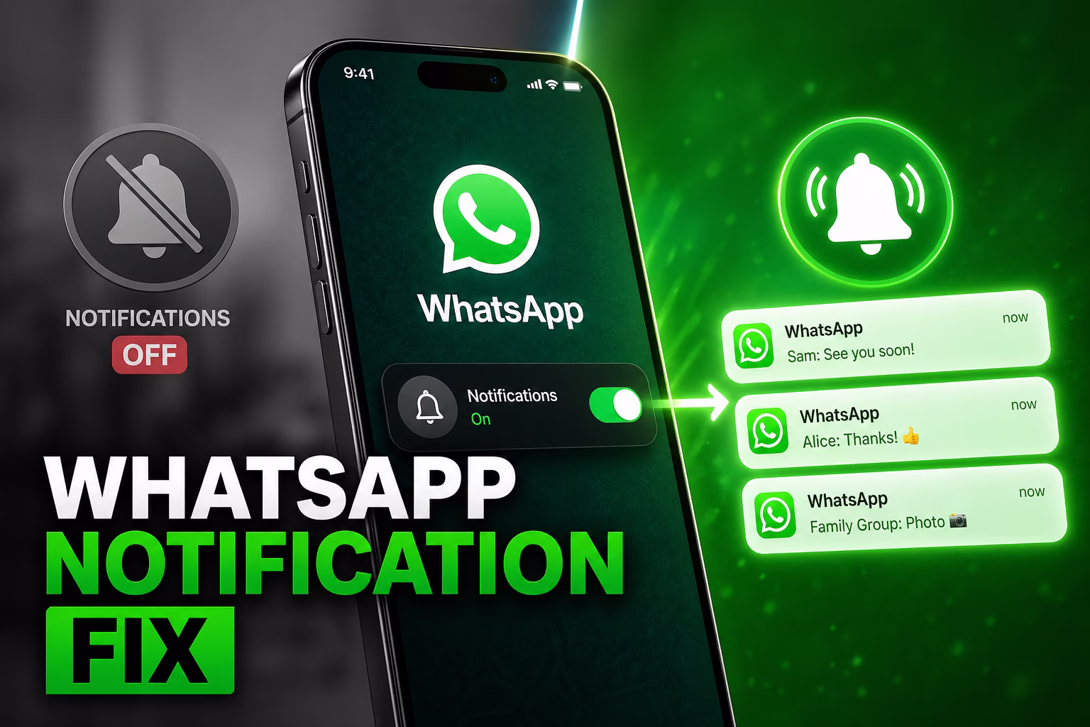 WhatsApp notifications not working on iPhone