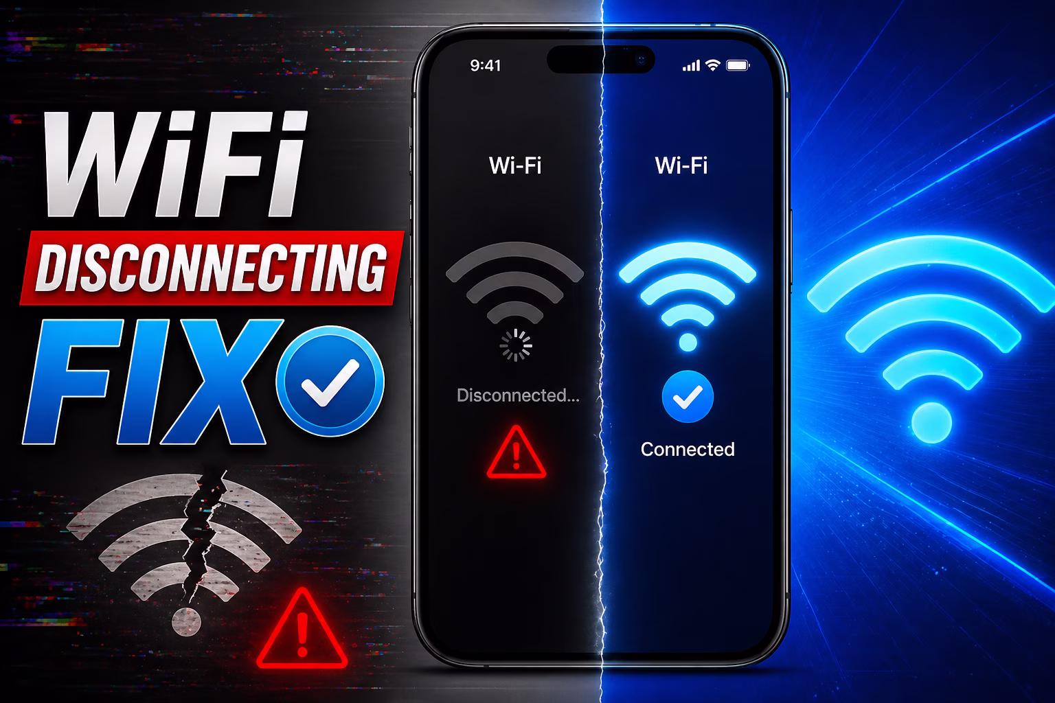 iPhone WiFi keeps disconnecting randomly fix 2026